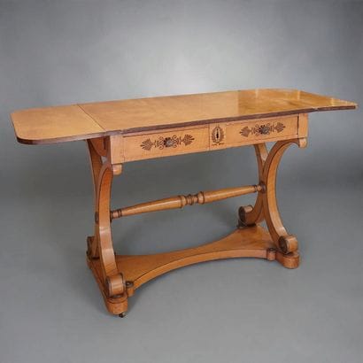 SMALL, FLAT DESK WITH SIDE FLAPS from the...