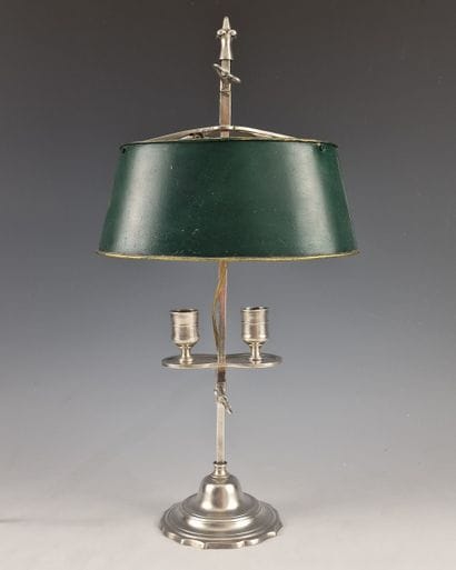 PETITE LAMPE BOUILOTTE A DEUX LUMIERES à...