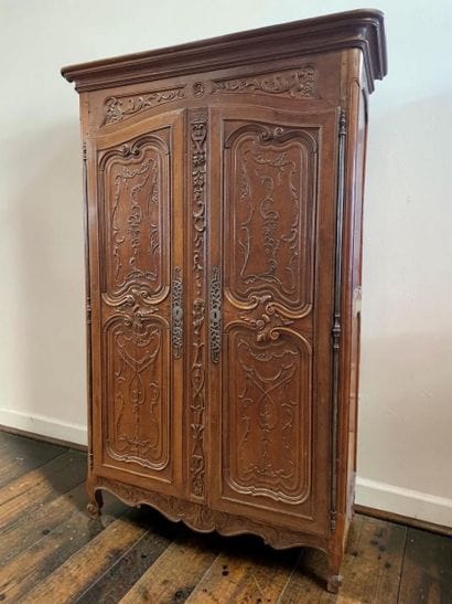 CABINET - Northern France, dated 1775, made...