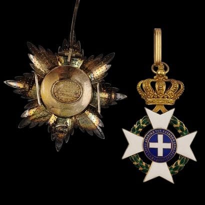 GREECE - ORDER OF THE SAVIOR - SET OF GRAND...