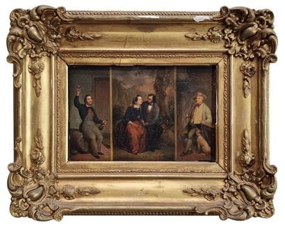 ECOLE DU XIXEME SIECLE 
Les trois âges de...