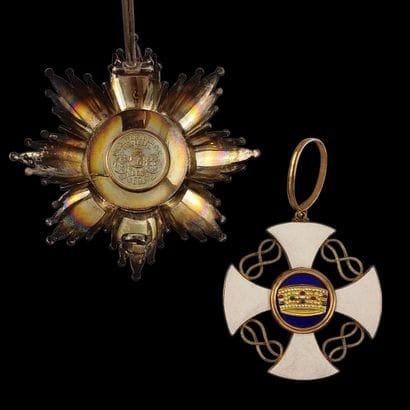 ITALY - ORDER OF THE CROWN OF ITALY - PRESUMED...