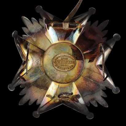BELGIUM - ORDER OF LEOPOLD - PLAQUE OF GRAND...