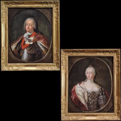 FOLLOWER OF Martin Van MEYTENS (1965–1770)
Portrait...
