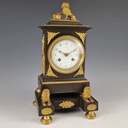 PETITE PENDULE BORNE d'Epoque Directoire...