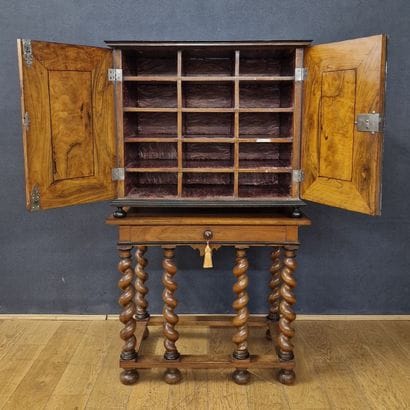 SMALL 17th-Century-Style Cabinet featuring...