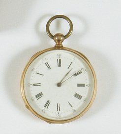 - Montre de gousset or - Poids : 55.4 gr