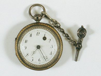 - Montre de gousset argent - Poids : 96 ...