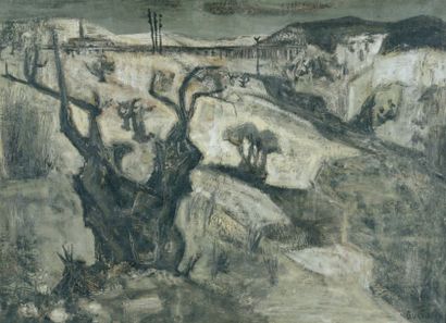 Raymond Guerrier (1920-2002)
Paysage Huile...