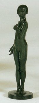 - H. Arnold (1879 -1945)
Bronze patiné Haut...