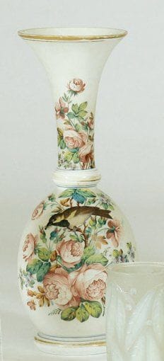 - Vase en opaline - XIXème siècle Haut :...
