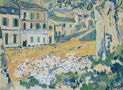 Maurice de Vlaminck (1876-1958)
Rue de village...