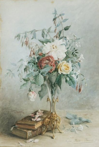 Eugénie Faux-Froidure (XIXème - XXème siècle)
Bouquet...