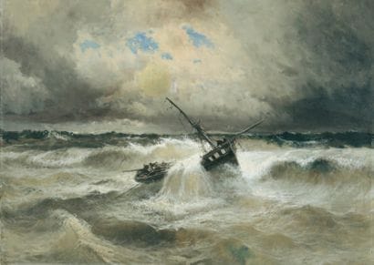 Emile Godchaux (1860-1933)
Bâteau dans la...