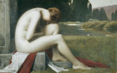 Augustin Zwiller (1850-1939)
Nu recroquevillé...