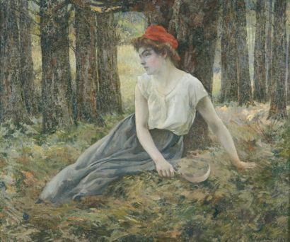 Michel Korochansky (1866-1925)
Jeune fille...