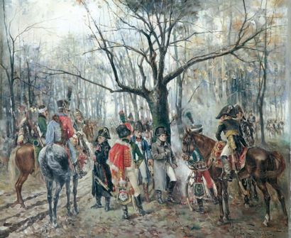 Guido Sigriste (1864-1915)
Scène Napoléonnienne...