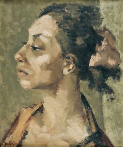 Benn (1905-1989)
Profil de femme Huile sur...