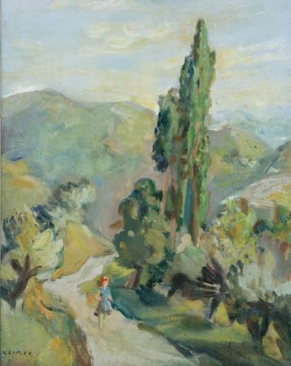 Ludwig Klimek (1912-1992)
Jeune fille sur...