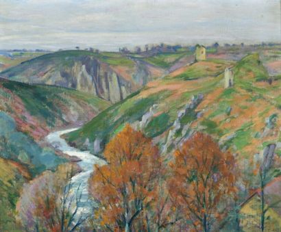 Alfred Smith (1854-1935)
La Sedelle en novembre...