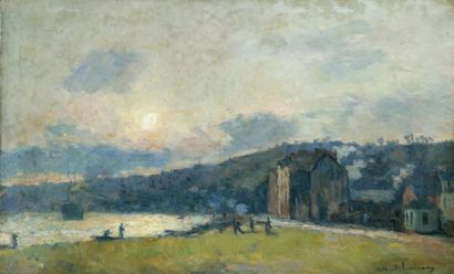 Albert Lebourg (1849-1928)
Environ de Rouen...