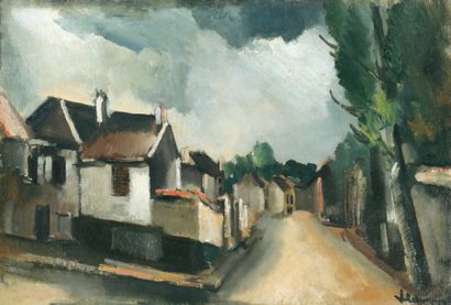 Maurice de Vlaminck (1876-1958)
Ruelle Huile...