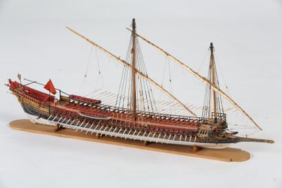 MAQUETTE - La galère royale « LA REALE »,...