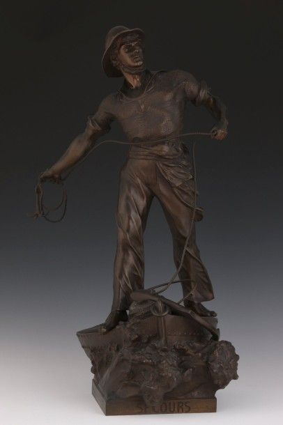 Arthur WAAGEN (1869-1910) - Bronze à patine...