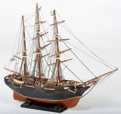 EX-VOTO, maquette du trois mâts «Ste SUZANNE...
