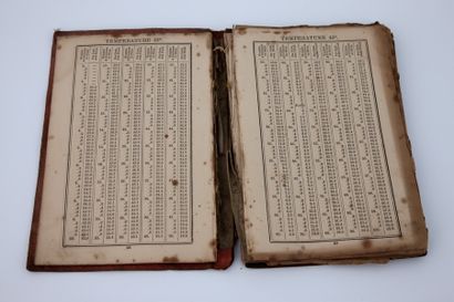 LIVRE - SIKES' TABLE. Table des températures...