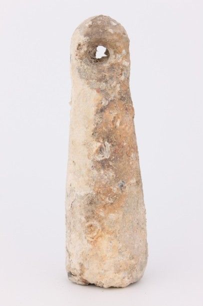 SONDE en plomb (oxydée) - Haut.: 21 cm 









(vitrine...