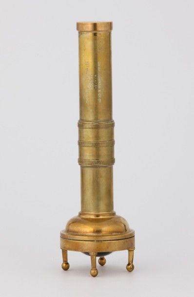 LAMPE TORCHE en bronze « SIEBE, GORMAN &...