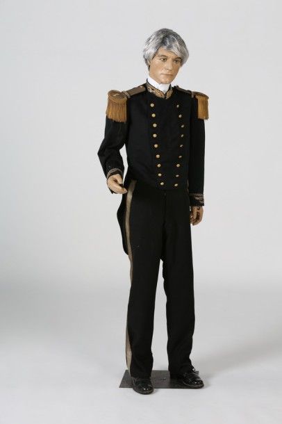 MANNEQUIN en uniforme d’officier de marine...