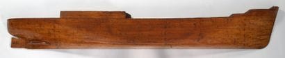 DEMIE COQUE DE CHANTIER en bois naturel 

Haut. :...