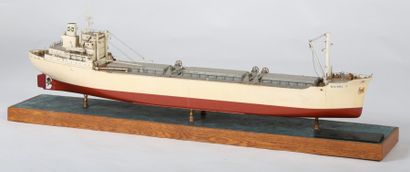 MAQUETTE de chantier du cargo le « NICKEL...