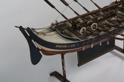 MAQUETTE ancienne - Canot de sauvetage «...