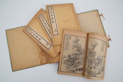 Japon - Recueil de mangas en 9 livrets sous...