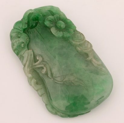 Chine XXème Siècle - Pendentif en jadéite...