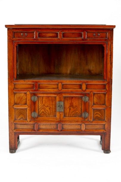 Corée XIXème Siècle -Meuble cabinet en bois...
