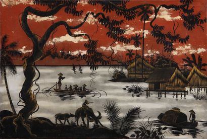 7/ Tran Phuc Duyen (1923-1993) - Village...