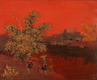2/ Tran Phuc Duyen (1923-1993) - Paysan au...