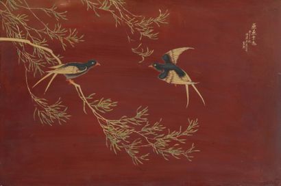 6/ Indochine (XXème Siècle) - Oiseaux branchés...