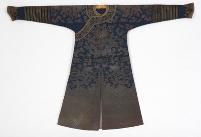 Chine XIXème Siècle - Robe d'été en gaze...