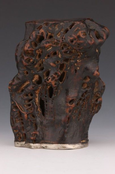 Chine Epoque XIXème siècle - Porte-pinceaux...