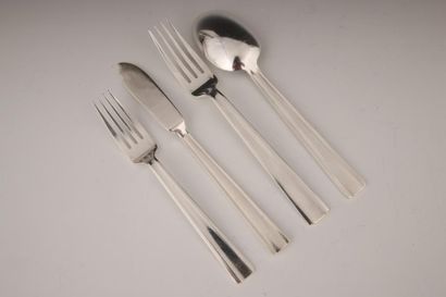CHRISTOFLE - MODELE MODERNISTE - PARTIE DE...