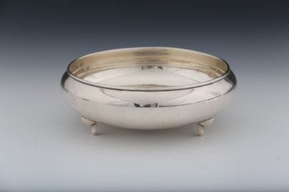 PETITE JARDINIERE DE TABLE MODERNE en argent...
