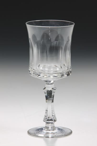 VILLEROY ET BOCH - PARTIE DE SERVICE DE VERRES...