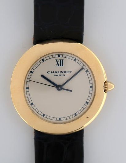 CHAUMET - MONTRE BRACELET DE DAME - Boîtier...