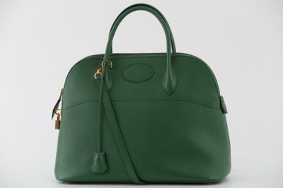 HERMES PARIS - SAC BOLIDE 37 cm en cuir grainé...