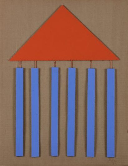 31 - 3/ Albert CHUBAC (1925-2008)

Collage...